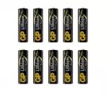 Pack de 10 piles Lithium GP
