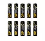 Pack de 10 piles Lithium GP