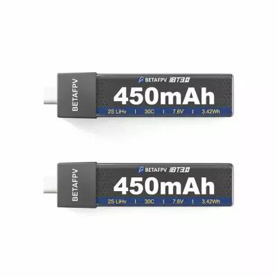 Pack de 2 batteries LiHV 2S 450mAh (BT3.0) - BetaFPV