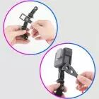 Pack de 2 fixations adhésives articulées de casque pour actioncam - Sunsky