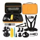 Pack de 20 accessoires et étui pour actioncams - Puluz 