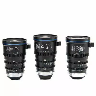 Pack de 3 objectifs Ranger S35 (11-18mm / 17-50mm / 50-130mm) f/2.9 Cine - Laowa