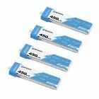 Pack de 4 batteries LiHV 1S 450mAh 30C (BT2.0) - BetaFPV 