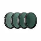 Pack de 4 filtres Bright Day ND/PL pour DJI Osmo Action 6 - Freewell