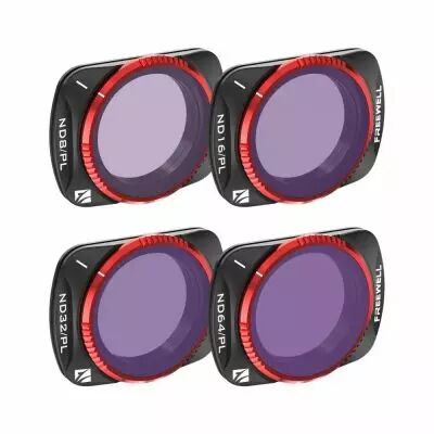 Pack de 4 filtres Bright day pour DJI Osmo Pocket 3 - Freewell