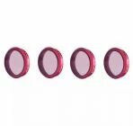 Pack de 4 filtres ND pour DJI Osmo Action - PGYTECH 