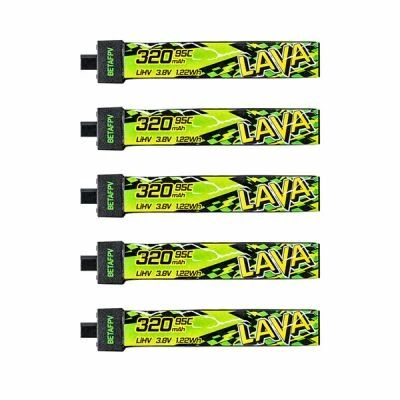 Pack de 5 batteries LiPo LAVA II 1S 320mAh - BetaFPV