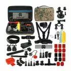 Pack de 53 accessoires et étui pour actioncams - Puluz 