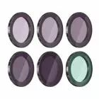 Pack de 6 filtres All Day pour DJI Osmo Action 4 - Freewell