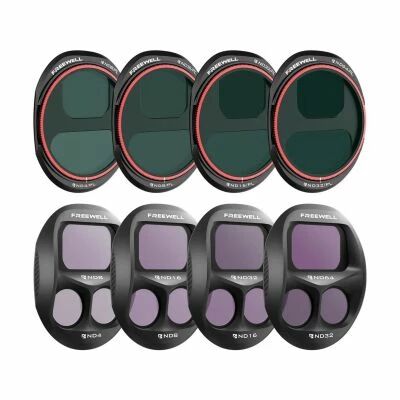 Pack de 8 filtres All Day pour DJI Mavic 4 Pro - Freewell