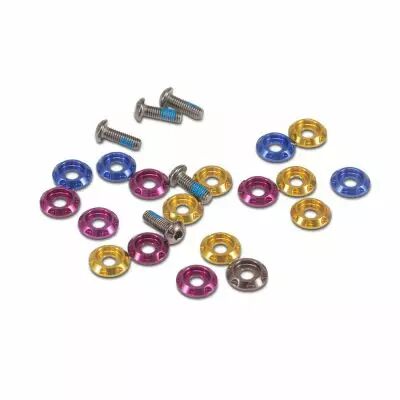 Pack de rondelles fraises colores M3 - FlyFishRC