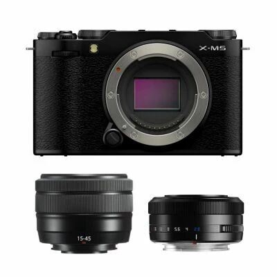 Pack Fujifilm X-M5 + 15-45mm f/3.5-5.6 + 27mm f/2.8