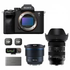 Pack Hugo Raw Sony A7IV + Sigma 24-70mm f/2.8 + Laowa 10mm f/2.8 + DJI Mic 3
