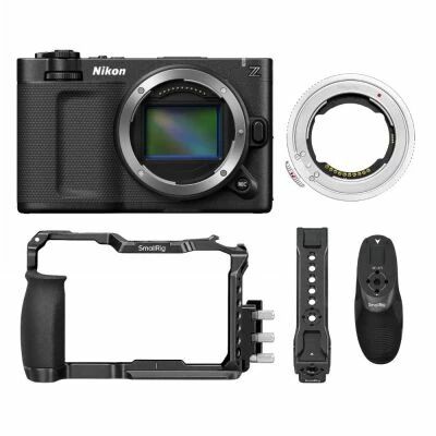 Pack Nikon ZR + Bague d\'adaptation + Cage
