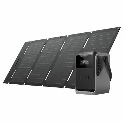 Pack station de charge Trail + panneau solaire 45W - Ecoflow