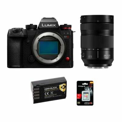 Pack studioSPORT | Lumix S1II + objectif 24-105 mm f/4 + CF 512go + Batterie