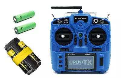 Pack Taranis X9 Lite + Batteries 18650 + Chargeur
