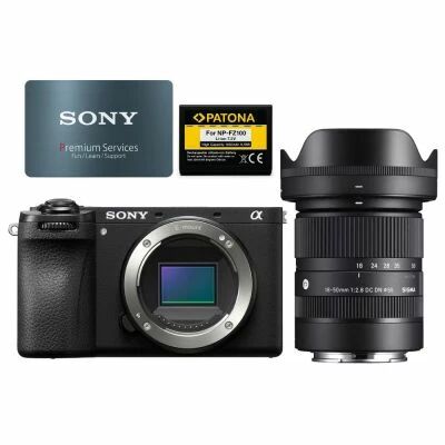Pack Vidaste Sony A6700 + Sigma 18-50 mm f/2.8 + Extension de Garantie + 2e Batterie