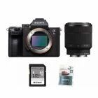 Pack vidéo Sony Alpha 7 III + Sony FE 28-70 mm f/3.5-5.6 OSS + carte SD 64Go V30 + Extension de Garantie