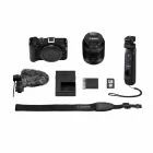 Pack vlog Canon EOS R50 V + 14-30 mm + poignée HG-100TBR + Micro DM-E100 + Carte SD 128Go
