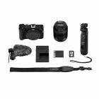 Pack vlog Canon EOS R50 V + 14-30 mm + poign&eacute;e HG-100TBR + Micro DM-E100 + Carte SD 128Go