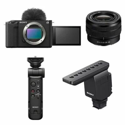 Pack vlogging  StudioSPORT ZVE1 28-60 + Poigne GP-VPT3 + Micro ECM-B1M