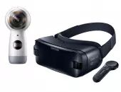 Pack VR Samsung - cam&eacute;ra Gear 360 et casque Gear VR