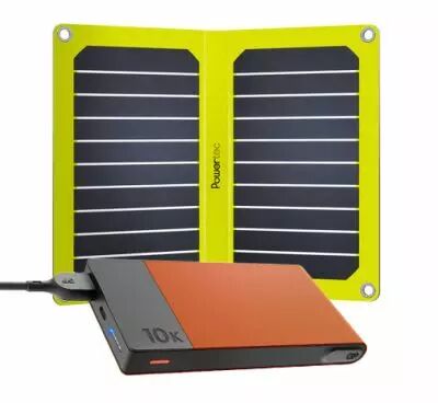 Panneau solaire PT FLAP 11W + Powerbank M2 10000Mah - Powertec