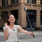 Perche à selfie invisible 1.2cm avec fixation pour gamme DJI Osmo