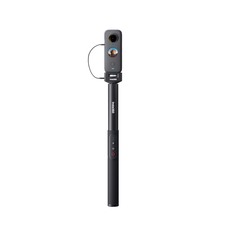 Perche à selfie Insta360 rechargeable