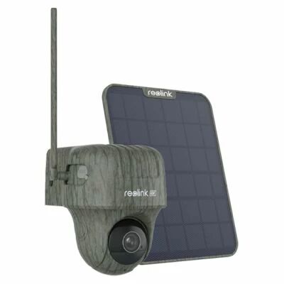 Pige photographique G450 4G 4K avec panneau solaire - Reolink
