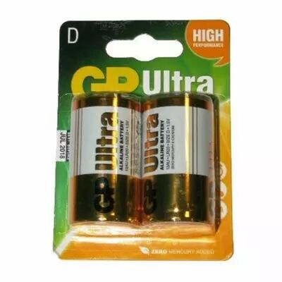 Piles alcalines GP ULTRA LR20 - GP Batteries