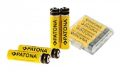 Piles rechargeable AAA MICRO LR3 900mAh x4 - PATONA 