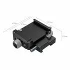 Plaque de montage Arca-Swiss pour DJI RS 3 Mini - SmallRig 