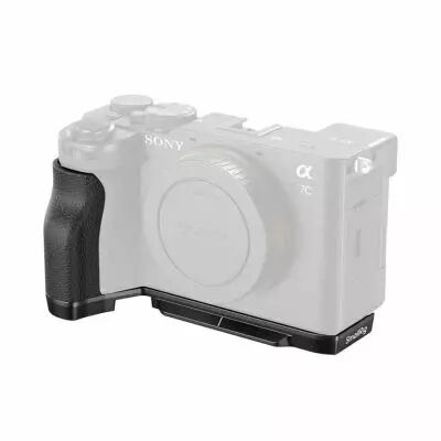 Plaque de montage en L 4797 avec poigne en silicone pour Sony Alpha 7C II / Alpha 7CR - SmallRig