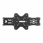 Plaque interm&eacute;diaire carbone pour ch&acirc;ssis ECHO5 - OddityRC