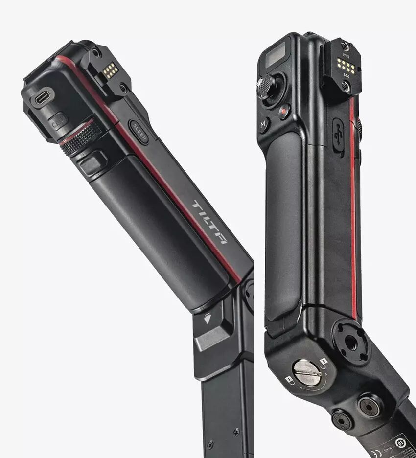 Poignée Contrôle Objectif Sans Fil Tilta Double Canal - Compatible DJI RS 2, Pour Moteurs Nucleus