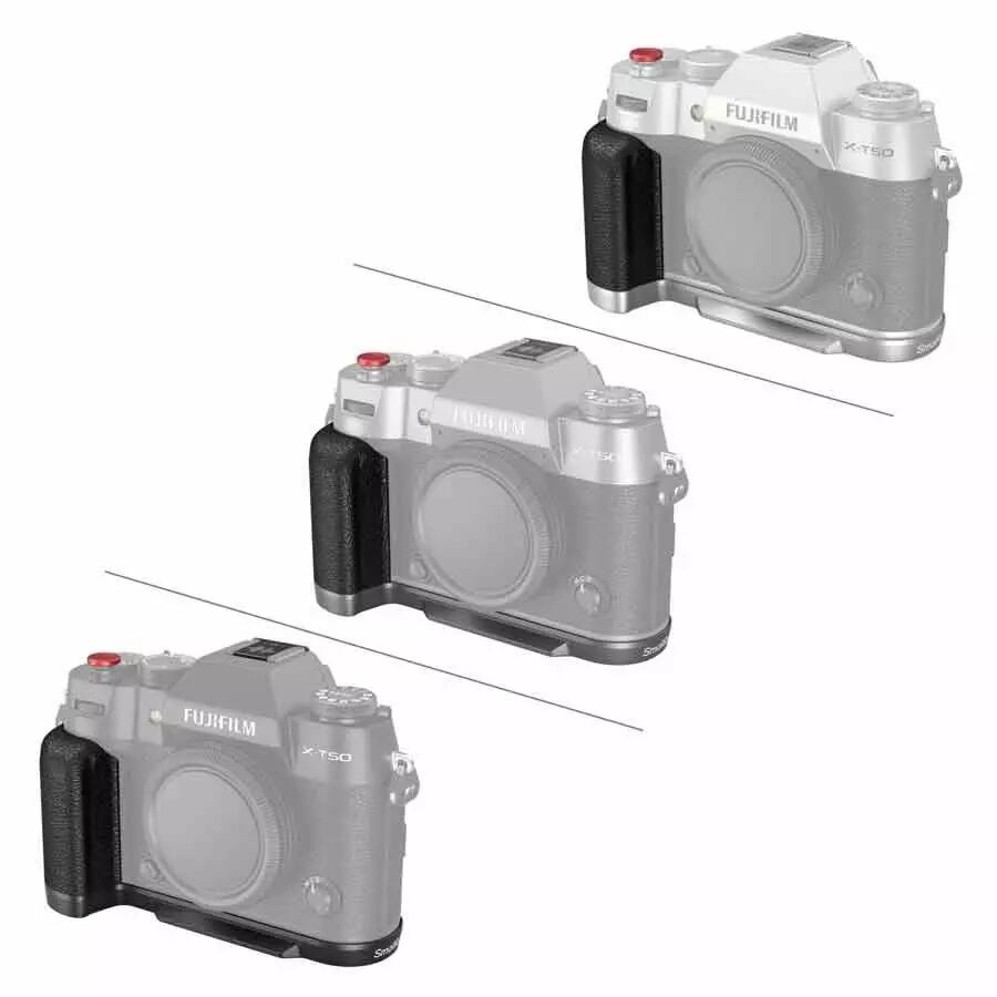 Poignée De Pouce SmallRig Pour Fujifilm X-E5 - Noire - Améliore La Prise En Main - Protection Boîtier - Modèle 5452