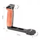 Poignée latérale en bois BSS2222 pour stabilisateur DJI et Zhiyun - SmallRig
