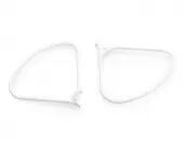 2 protections d'hélices clipsables DJI Phantom 4 - vue de face