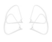 4 protections d'hélices clipsables DJI Phantom 4 - vue de face