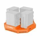 Quadruple chargeur 4837 pour batteries NP-F - SmallRig