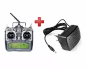 Radio Hitec Aurora 9 X + chargeur 220 V 