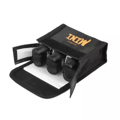 Sac de scurit pour 3 batteries DJI Mavic Mini