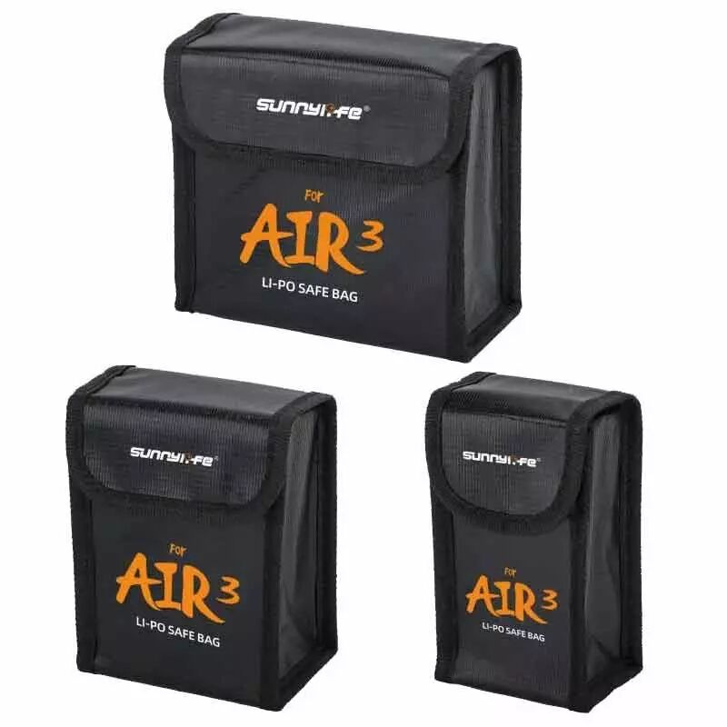 Sac De Protection Anti-déflagrant Pour Batteries DJI NEO – Matériau Ignifuge – Dimensions 9,2x7,2x1,9 Cm – Transport Et Stockage Sécurisé