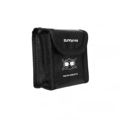 Sac de scurit pour deux batteries casque DJI FPV V2 - Sunnylife