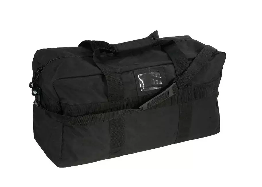 Sac de transport en filet noir 75X35 cm