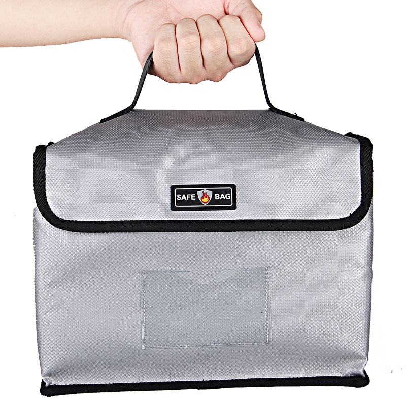 Lipo Safe Bag Sac de batterie LiPo ignifuge et antidéflagrant, grand  espace, très