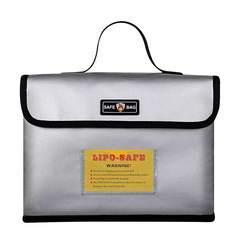 Sac LiPo ignifugé pour batteries grand format