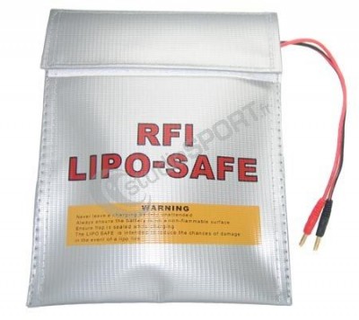 Sac de sécurité ignifugé pour batteries LiPo BetaFPV